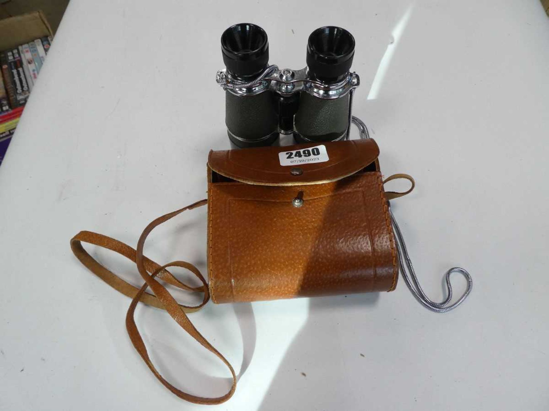 Cased pair of Japanese binoculars