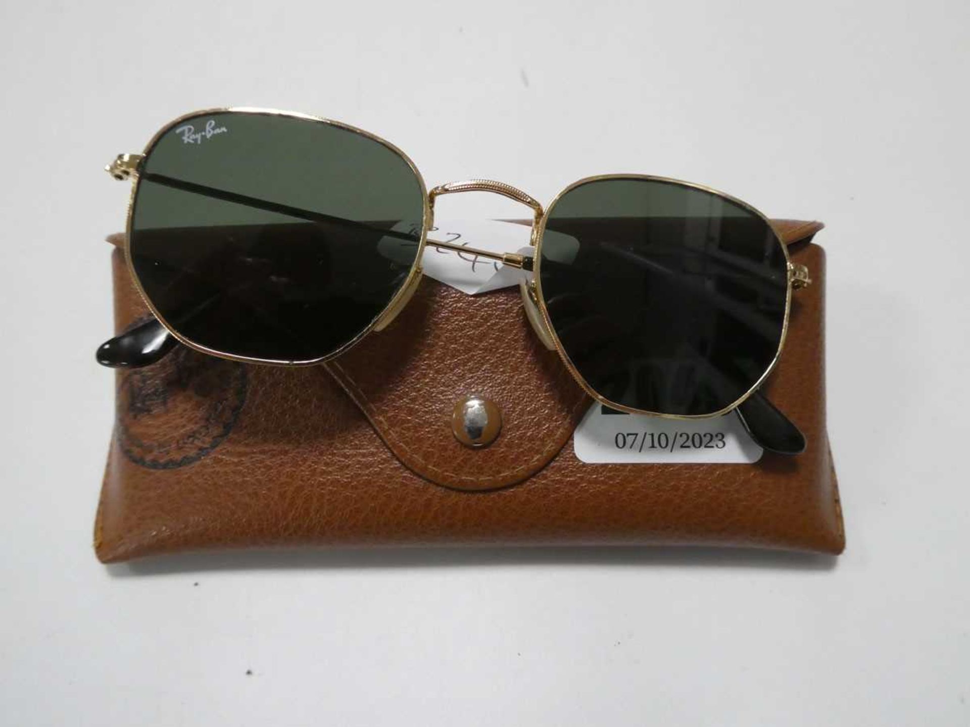 Cased pair of Rayban sunglasses