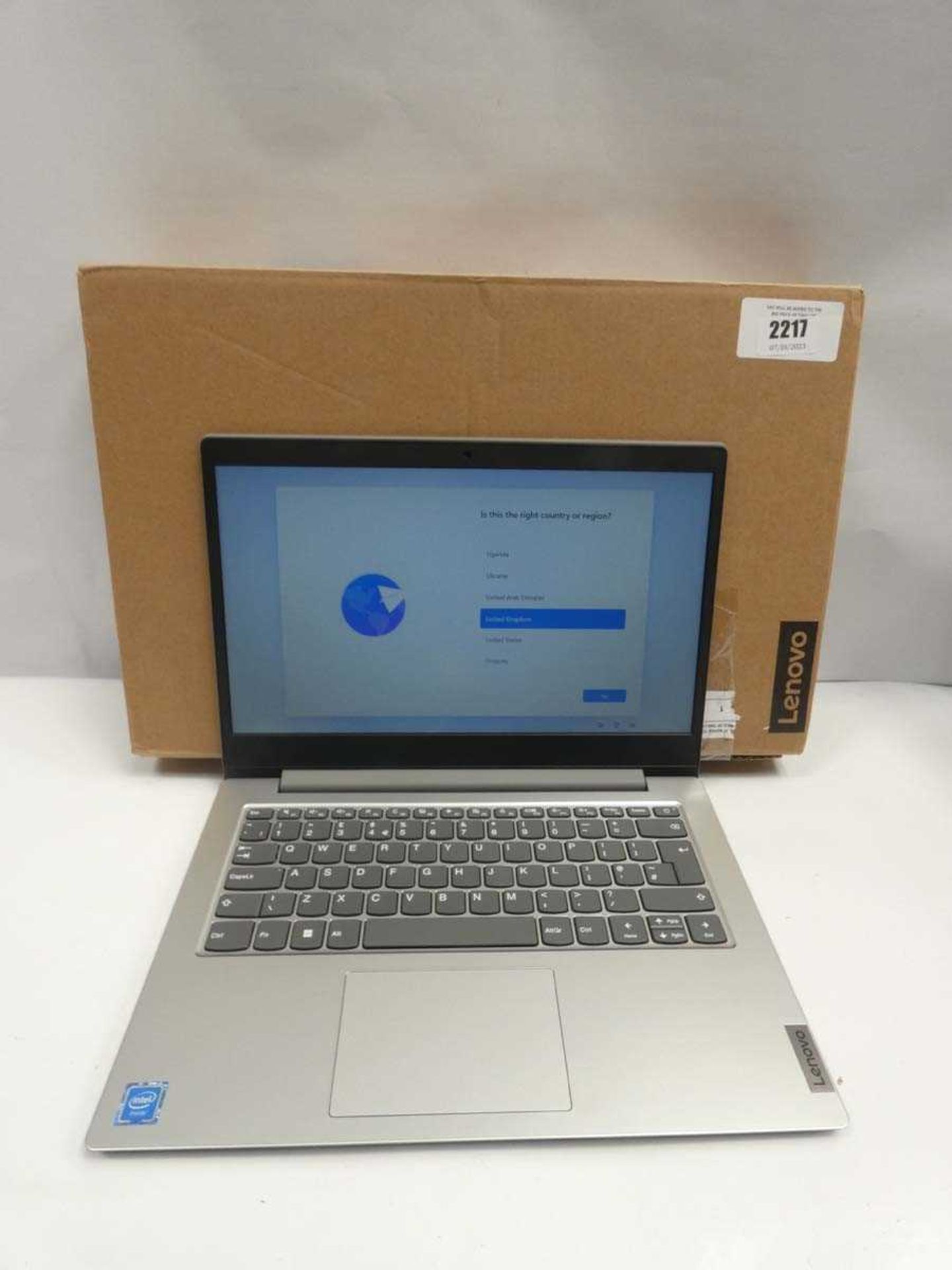+VAT Lenovo IdeaPad 1 14IGL05 laptop with Intel N4020 1.1GHz, 4GB RAM, 64GB eMMC, box and PSU