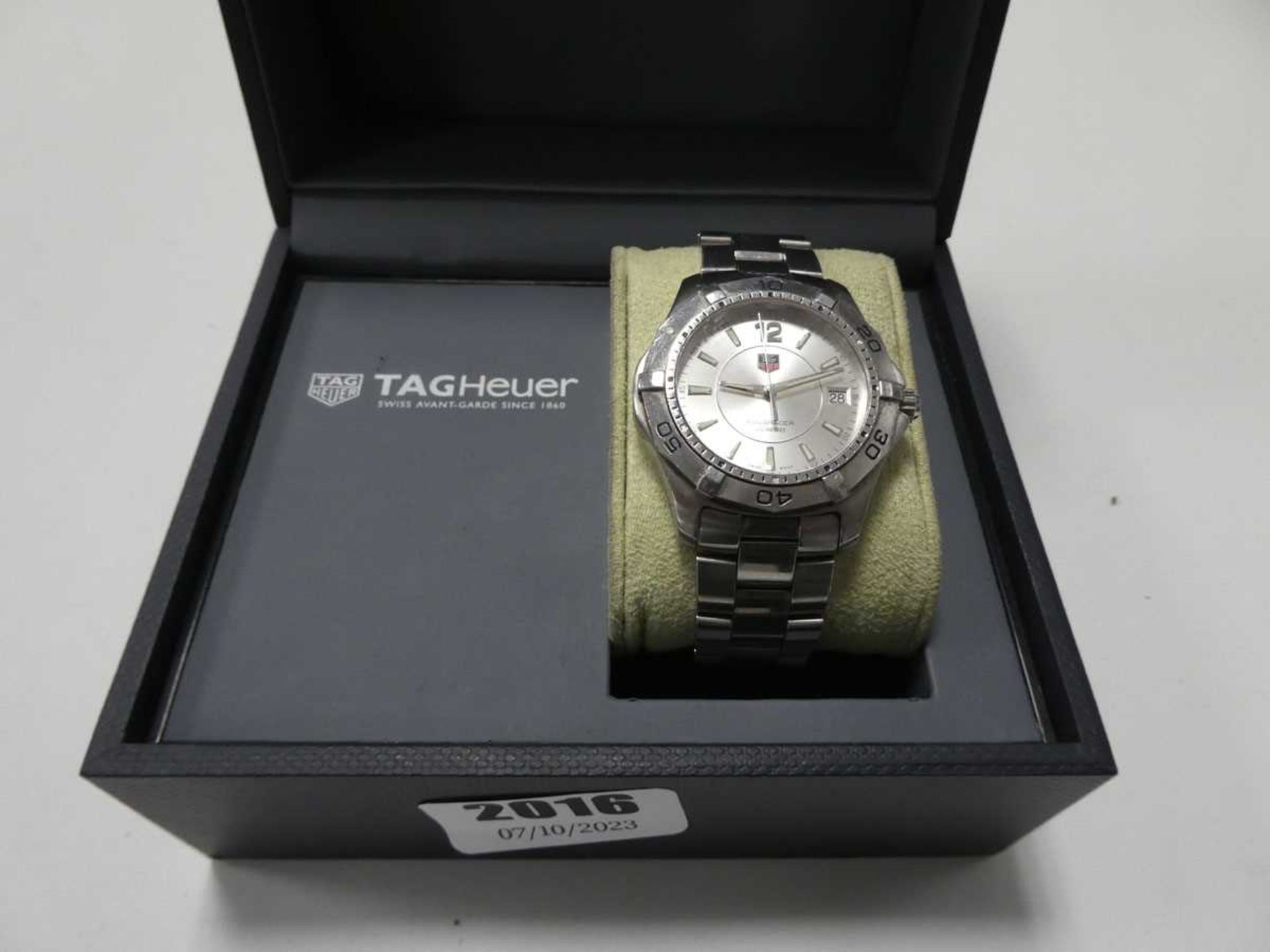 Boxed Tag Heuer watch