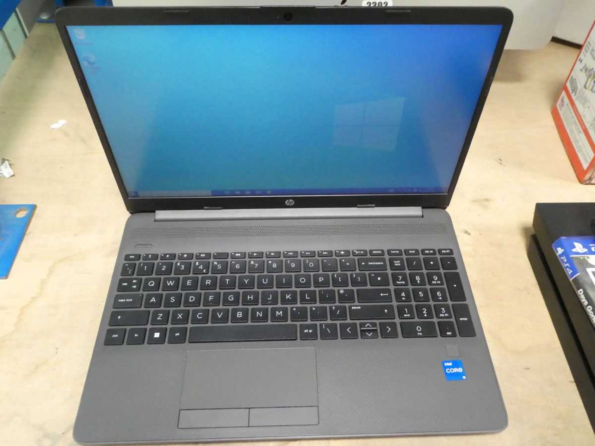 +VAT HP laptop model 250-G9 with core i5-1235U processor, windows 10