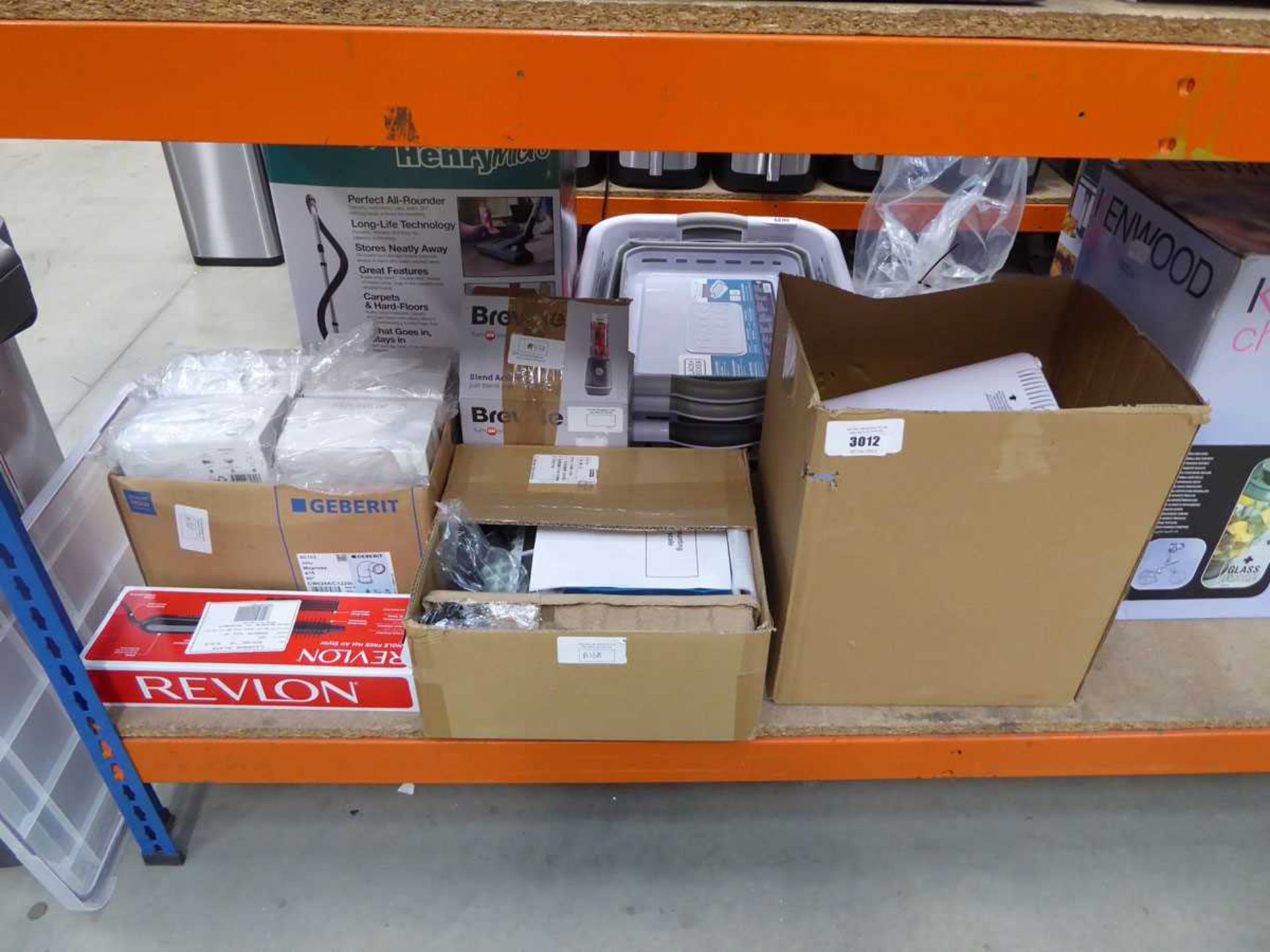 +VAT Half a shelf of assorted product include Prismologi, digital weighing scales, oxygen machine