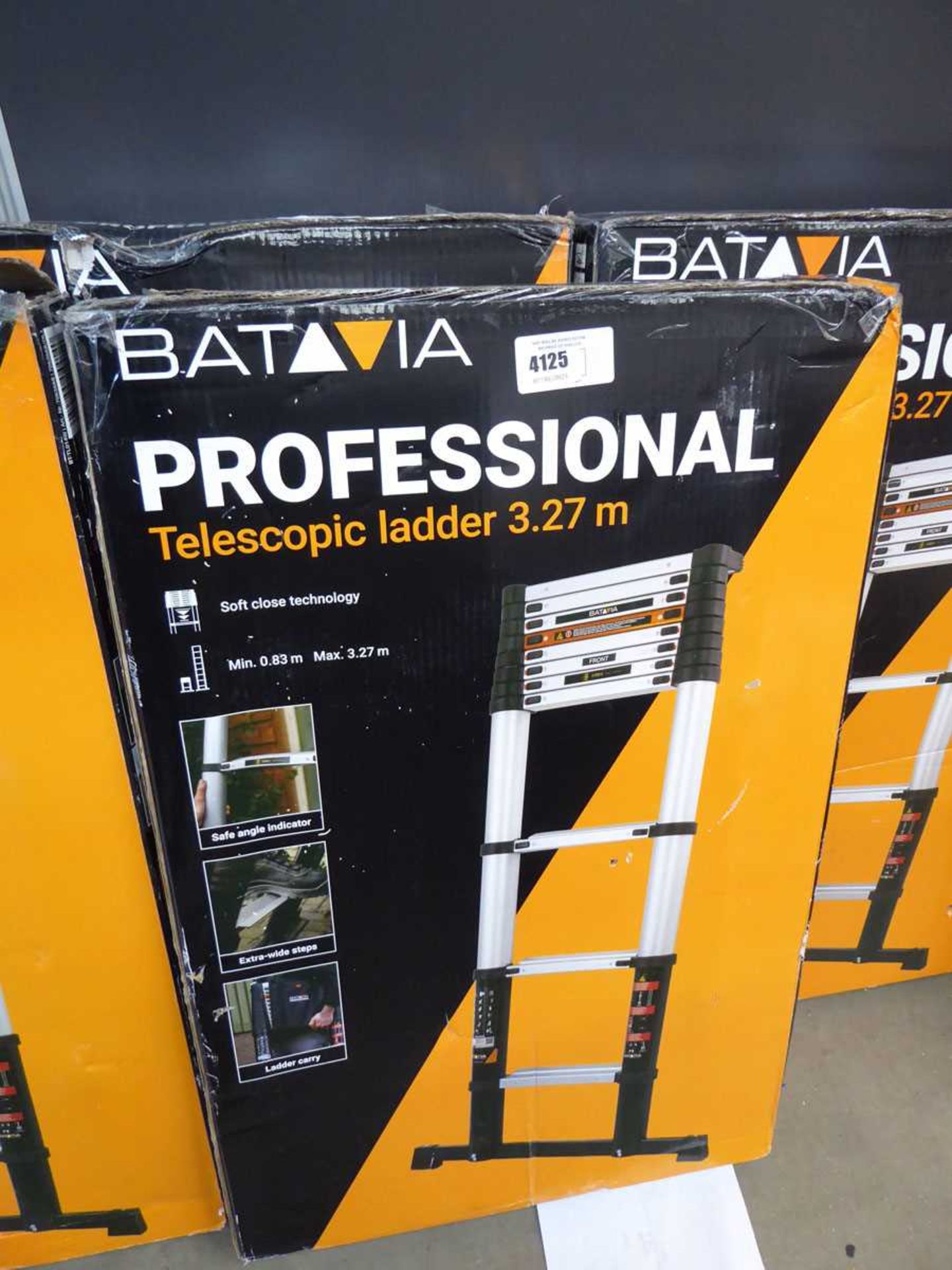 +VAT Batavia professional telescopic ladder