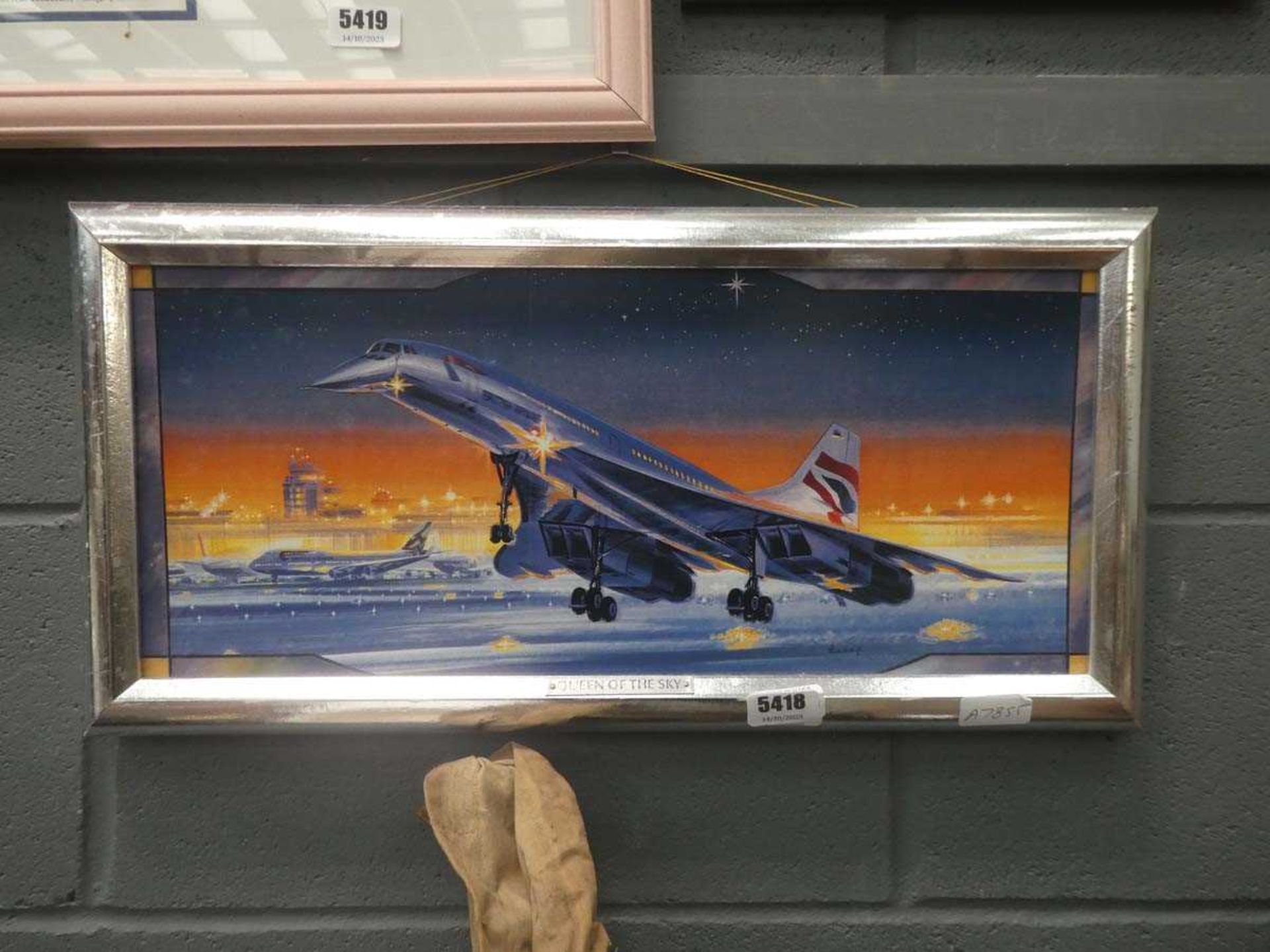 Print of a concorde