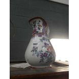 Floral patterned Chinese jug