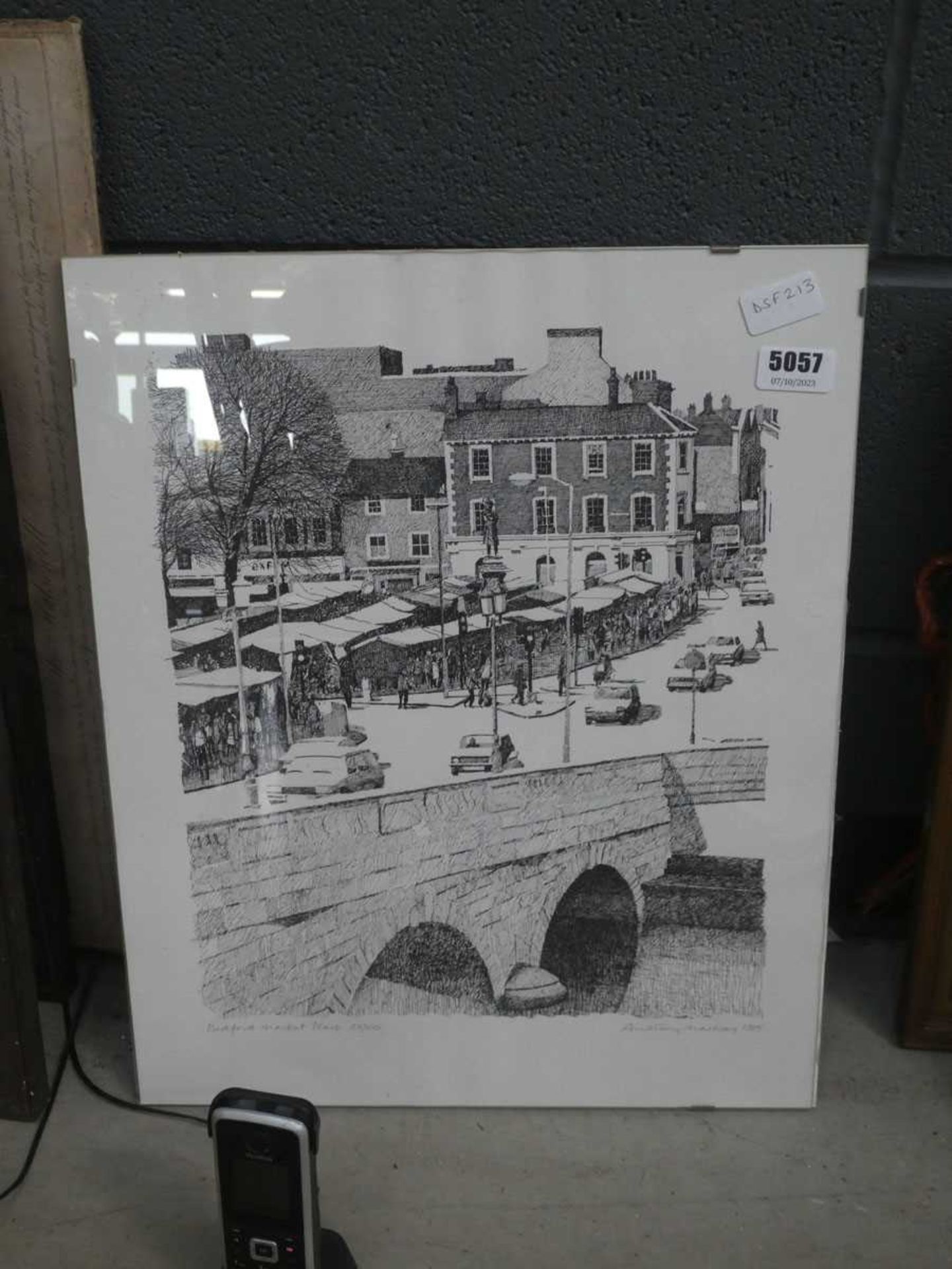 Limited edition Anthony Mackay Bedford market print