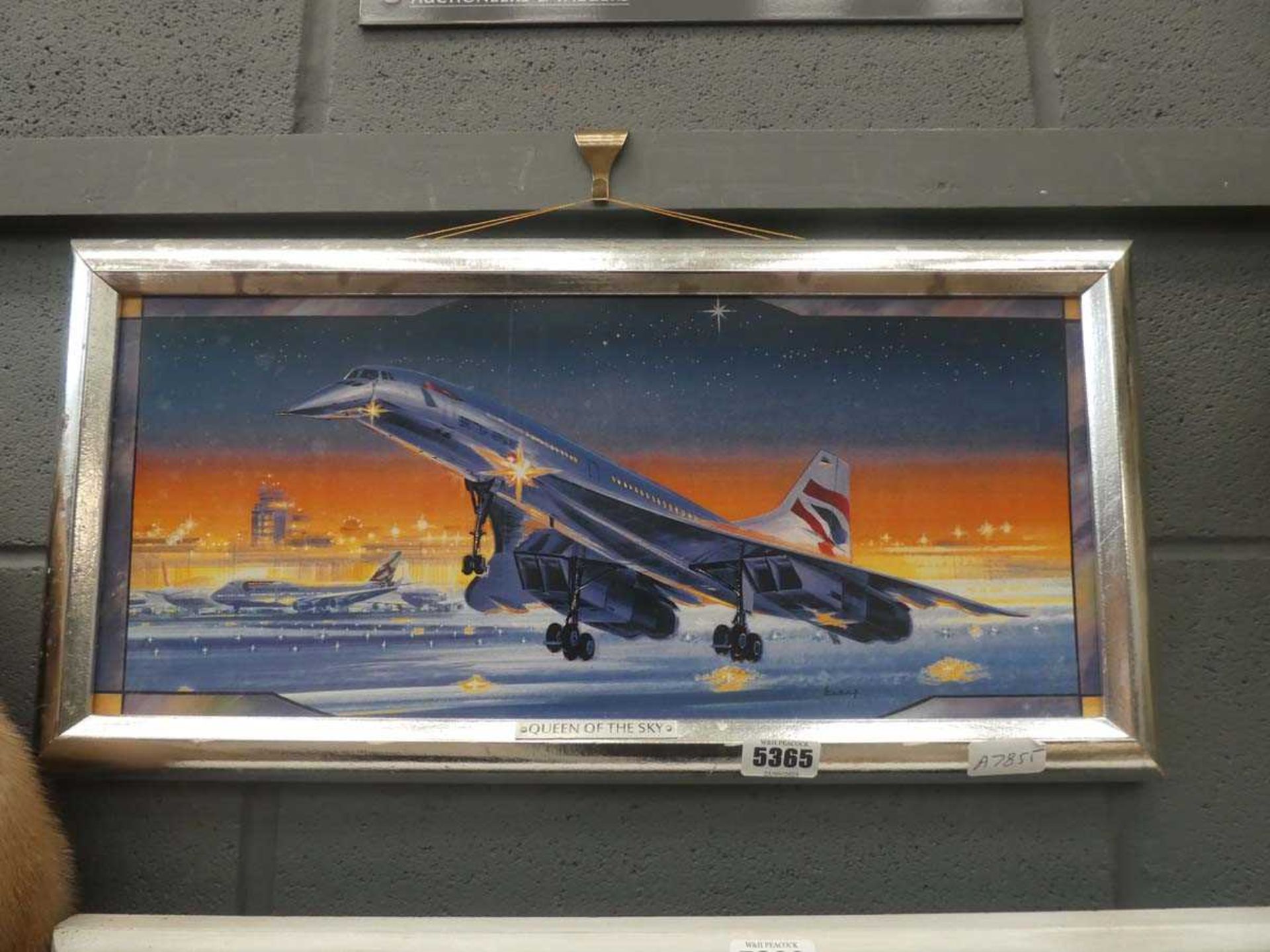 Print of a concorde - Image 2 of 2