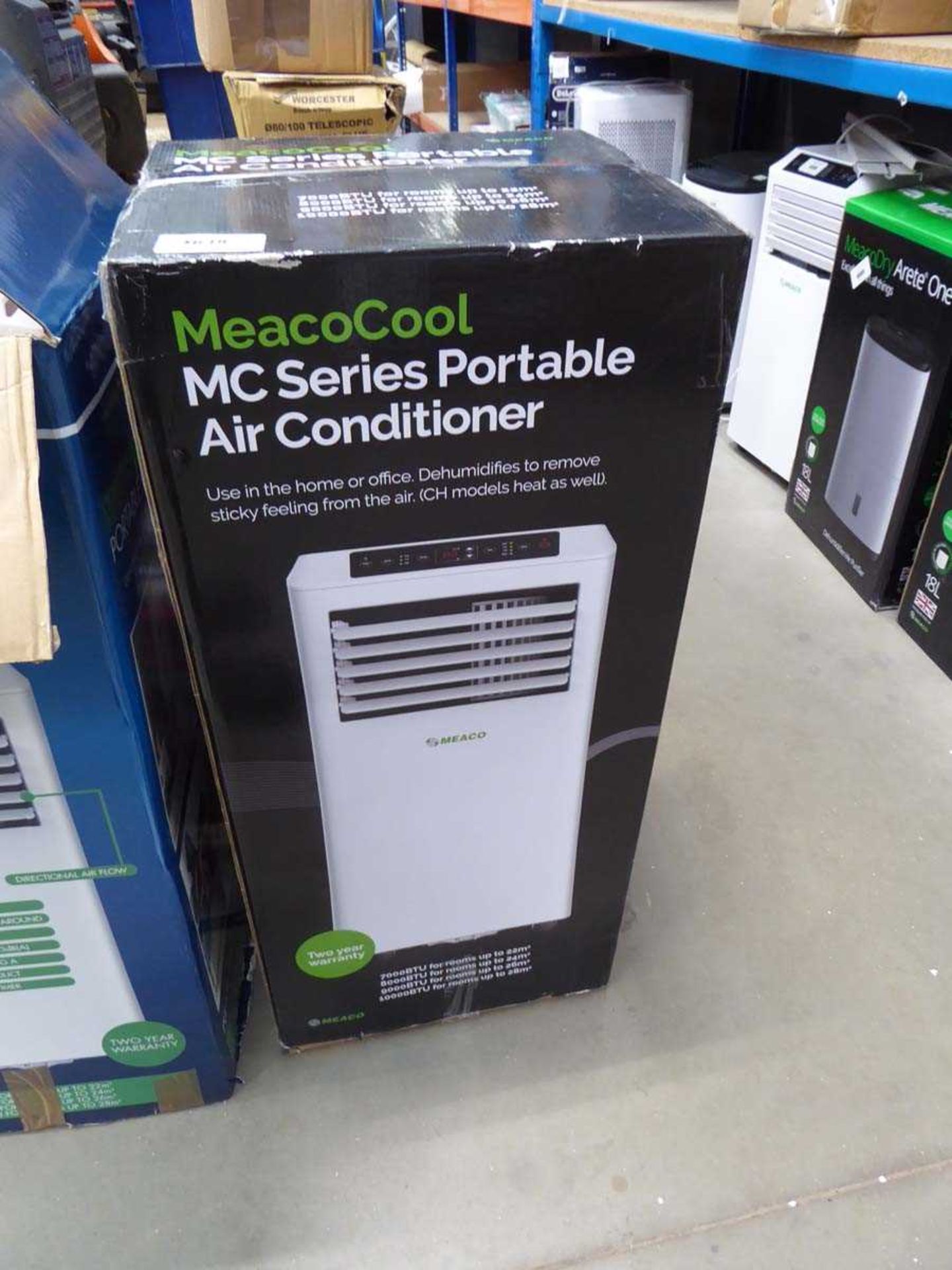 +VAT Meaco boxed air con unit