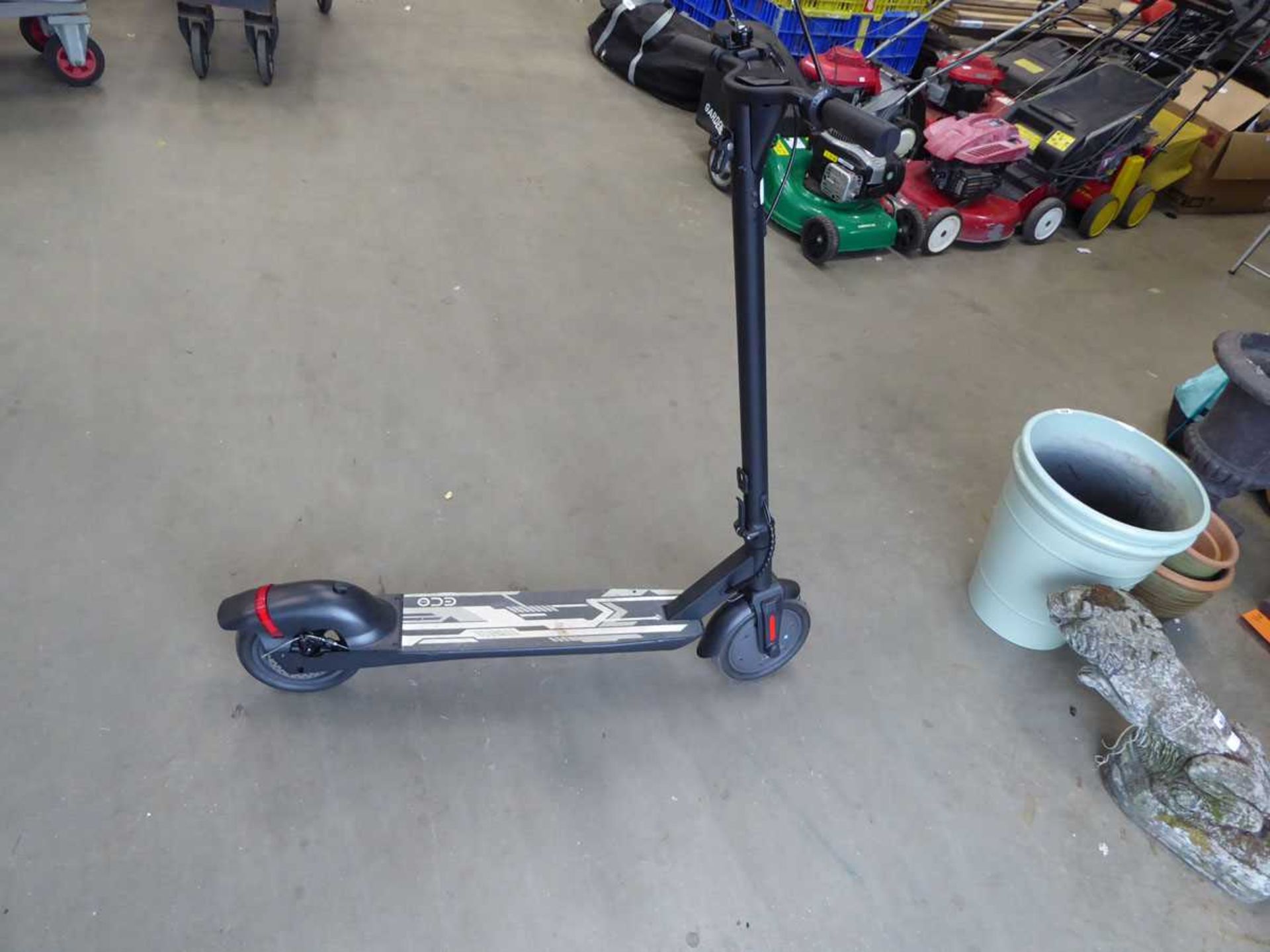 Zinc electric scooter with charger