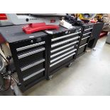Large Halford's 'Industrial' wheeled multidrawer toolbox/cabinet