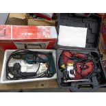 Power Xtreme jigsaw together with Bosch drill