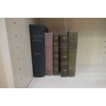 Five first editions from various authors. The Ebb Tide by Robert Louis Stevenson and Lloyd Osbourne,