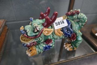 Ceramic Chinese dragon