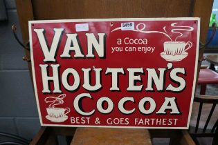 Reproduction cocoa sign