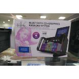 +VAT Boxed EasyKaraoke Bluetooth CD/Graphics karaoke system