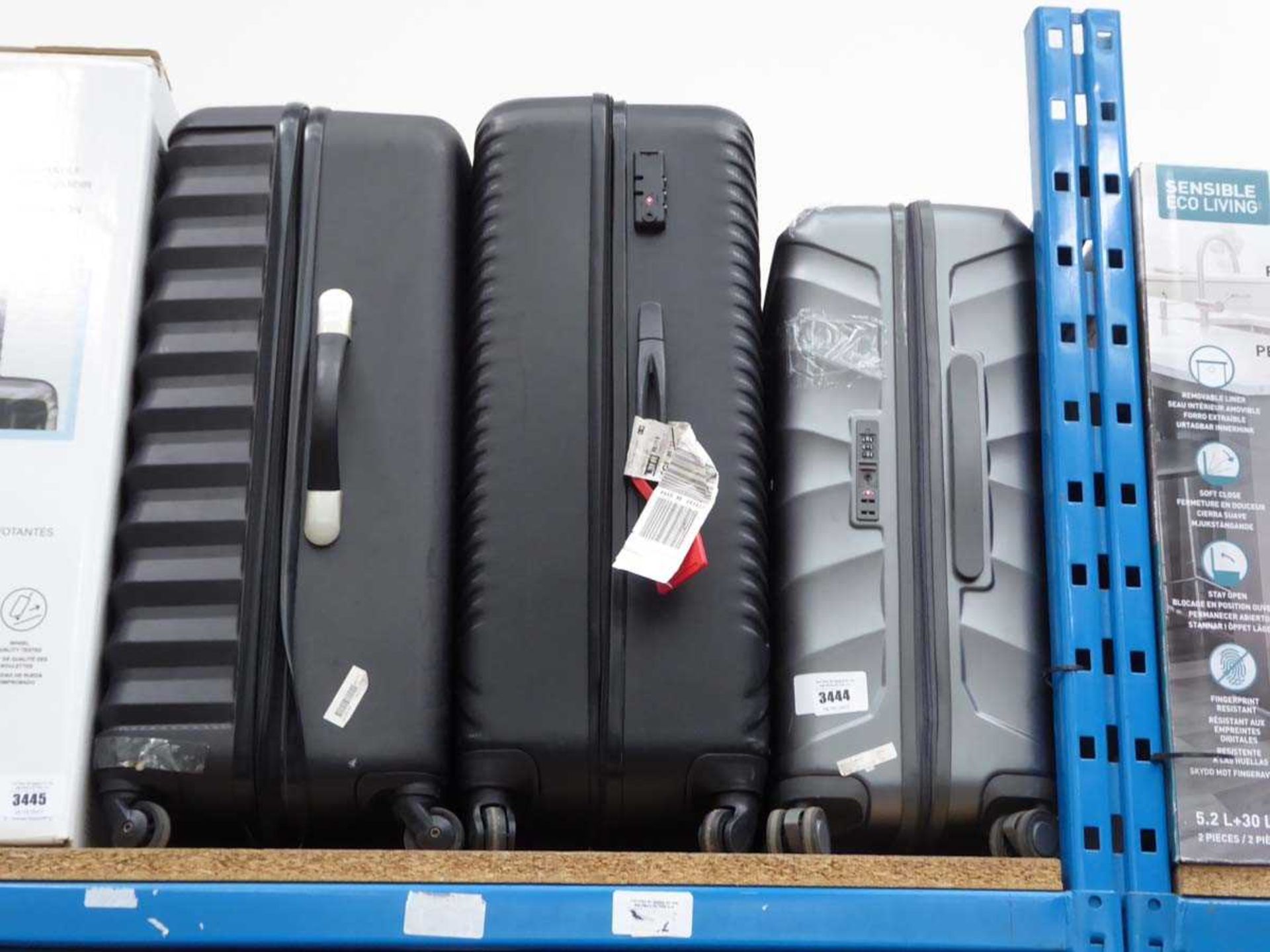 +VAT 3 hardshell suitcases