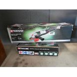 Parkside angle grinder and electric nailer