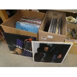 2 boxes of LPs to include Ella & Louise, Billie Holliday, etc.