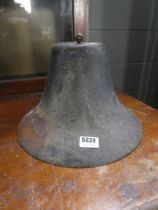 (1) Large cast iron bell