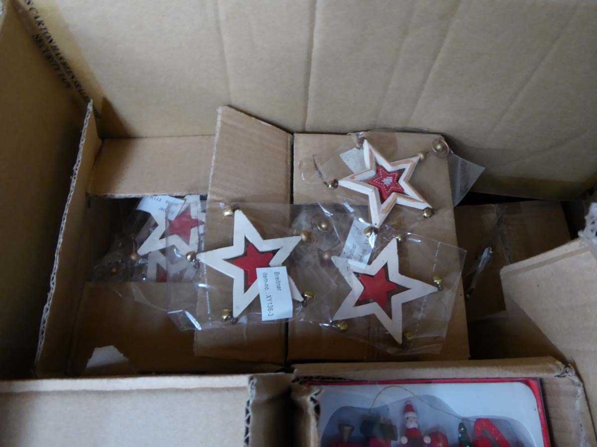 Box of Christmas ornaments - Image 3 of 4