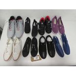 +VAT 8 pairs of trainers in various styles and sizes to include River Island etc