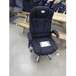 +VAT High backed swivel office massage chair