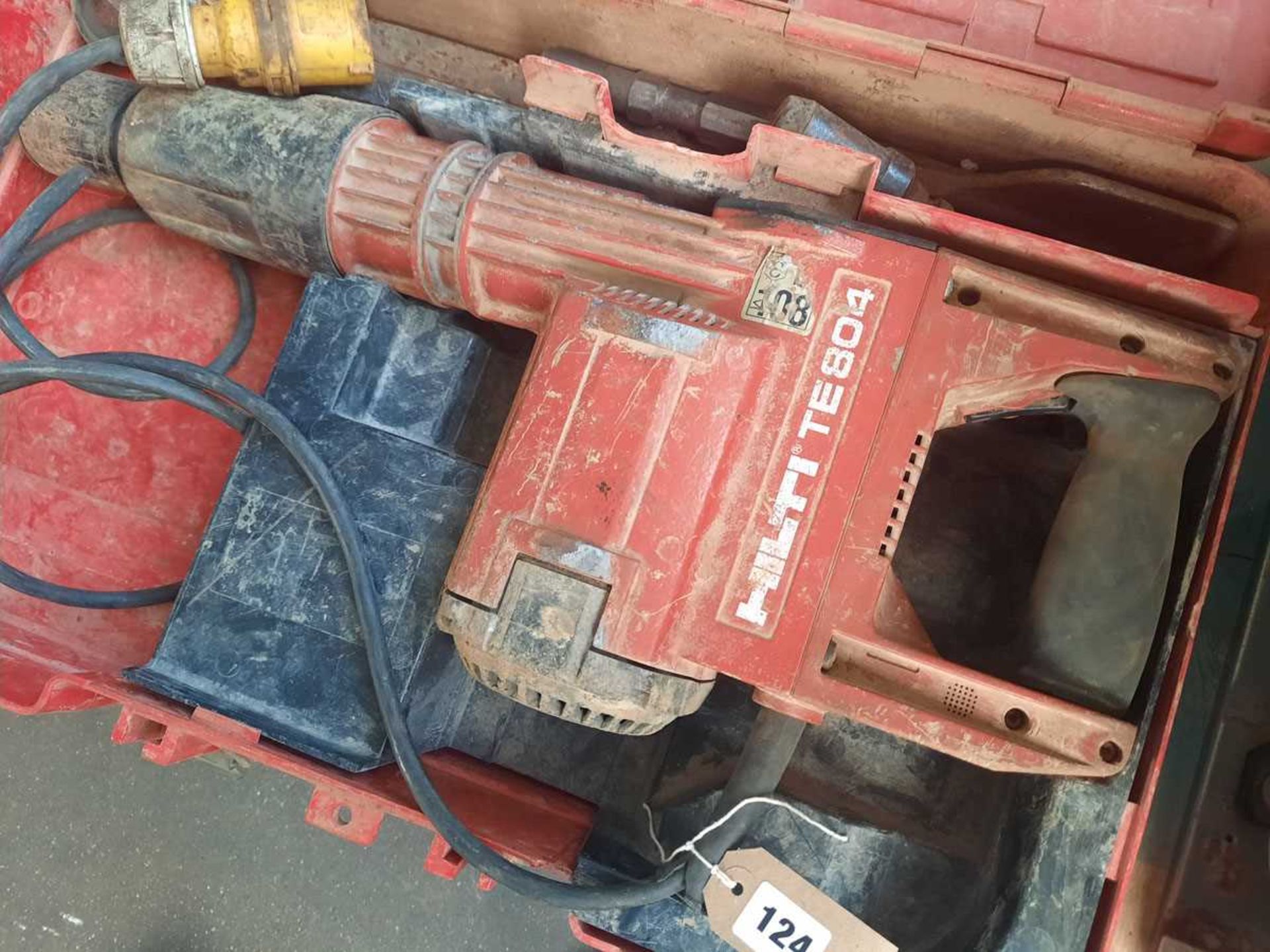 +VAT Hilti TE804 breaker, 110v in case - Image 2 of 2