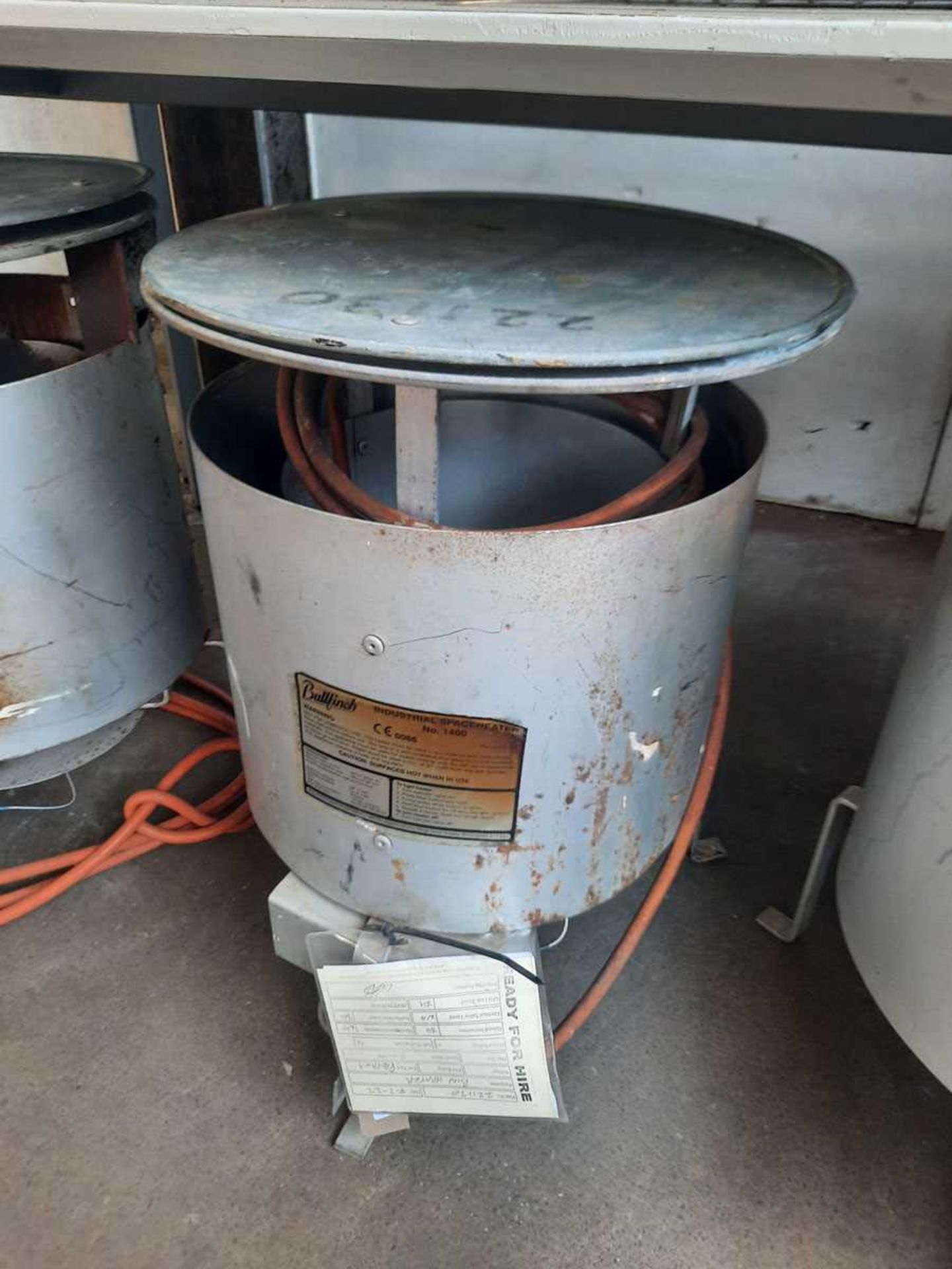 +VAT Bullfinch industrial space heater, gas powered