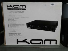 Kam Pro 5000A Professional Karaoke /DVD player set, boxed