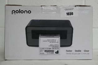 +VAT Polono Logistics thermal label printer