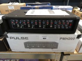 +VAT Pulse 200W mixed amplifier, model PMH200