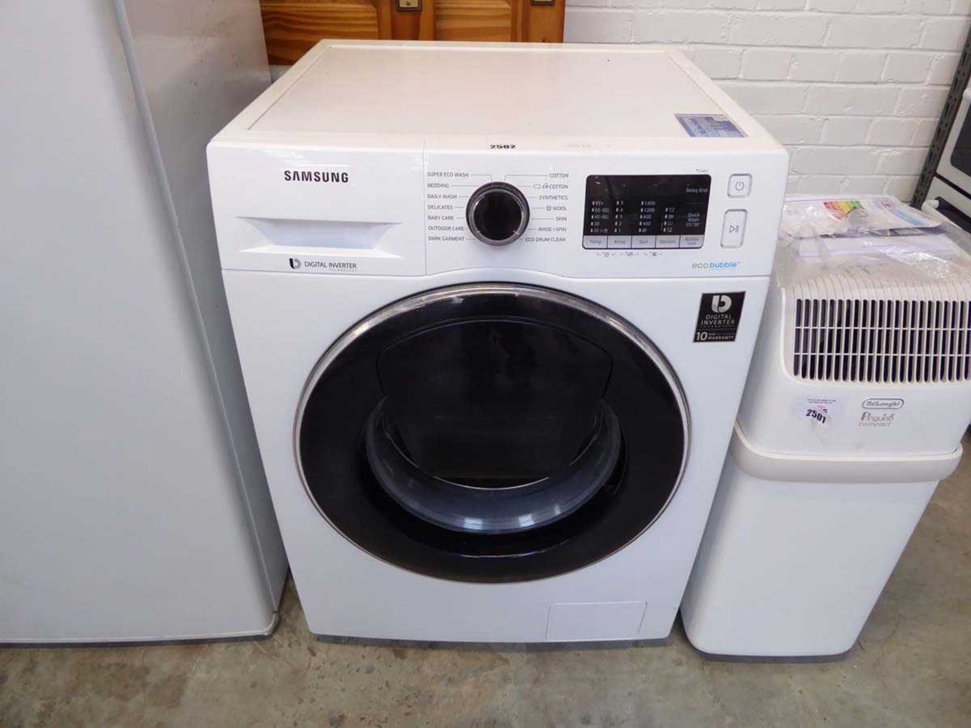 Samsung digital inverter Eco Bubble washing machine
