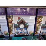 +VAT Musical Christmas cuckoo clock, boxed