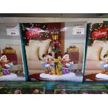 +VAT Disney animated and light up Holiday Carolers set, boxed