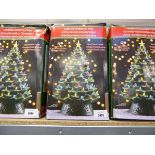 +VAT LED light up ceramic table top Christmas tree, boxed