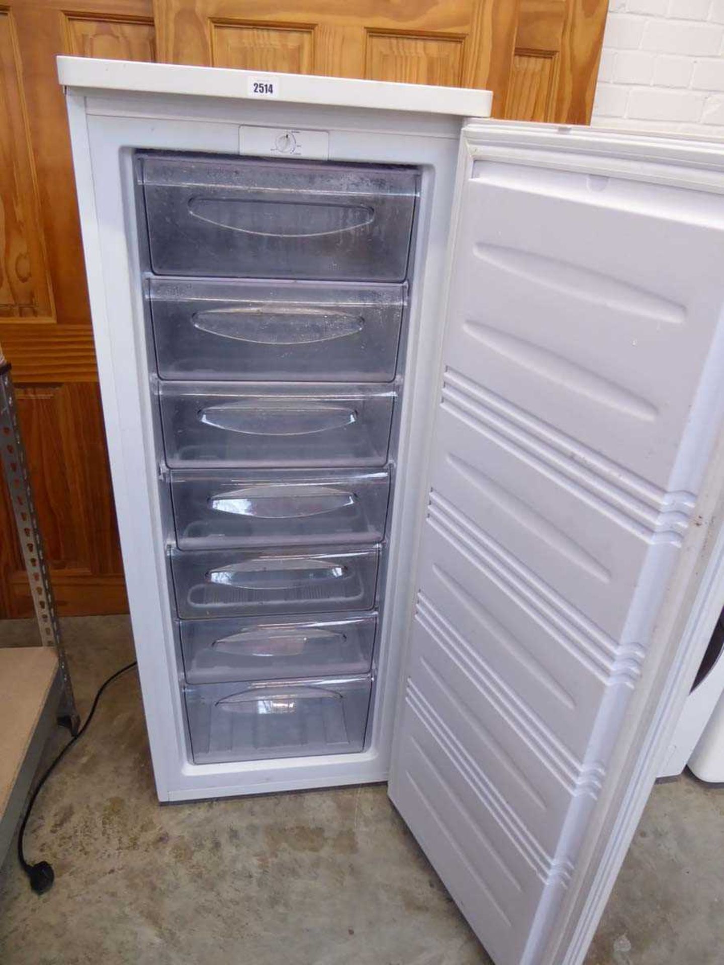 Upright larder 7 drawer freezer - Image 2 of 2
