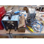 SIP 180 110V welder with assorted leads