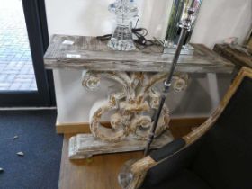 +VAT Lute console table