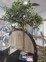 +VAT 2 artificial olive plants