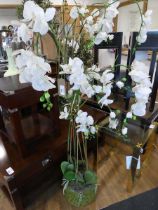 +VAT 2 large artificial orchid displays