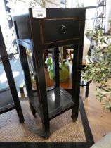 +VAT China Club tea table with single drawer