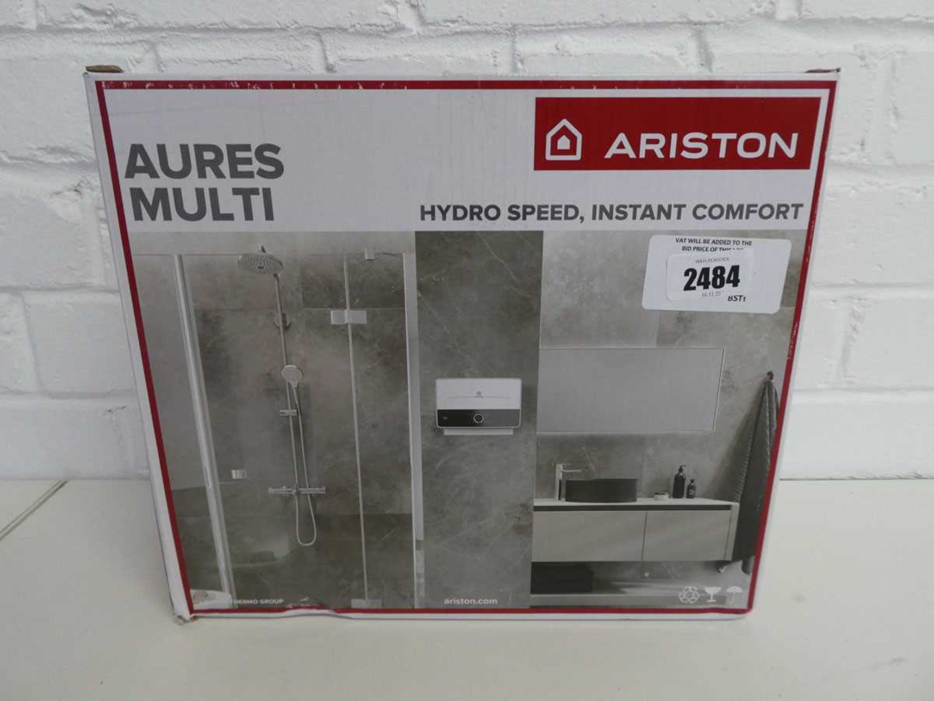 +VAT Ariston Aures Multi Hydro Speed electric instant water heater