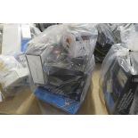 +VAT Bag containing mixed electrical items incl. 3 boxed packs of 4 Uni-Com remote control