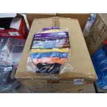Box containing approx. 48 packs of 3 layered multi purpose microfibre mits