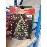 +VAT LED light up ceramic table top Christmas tree