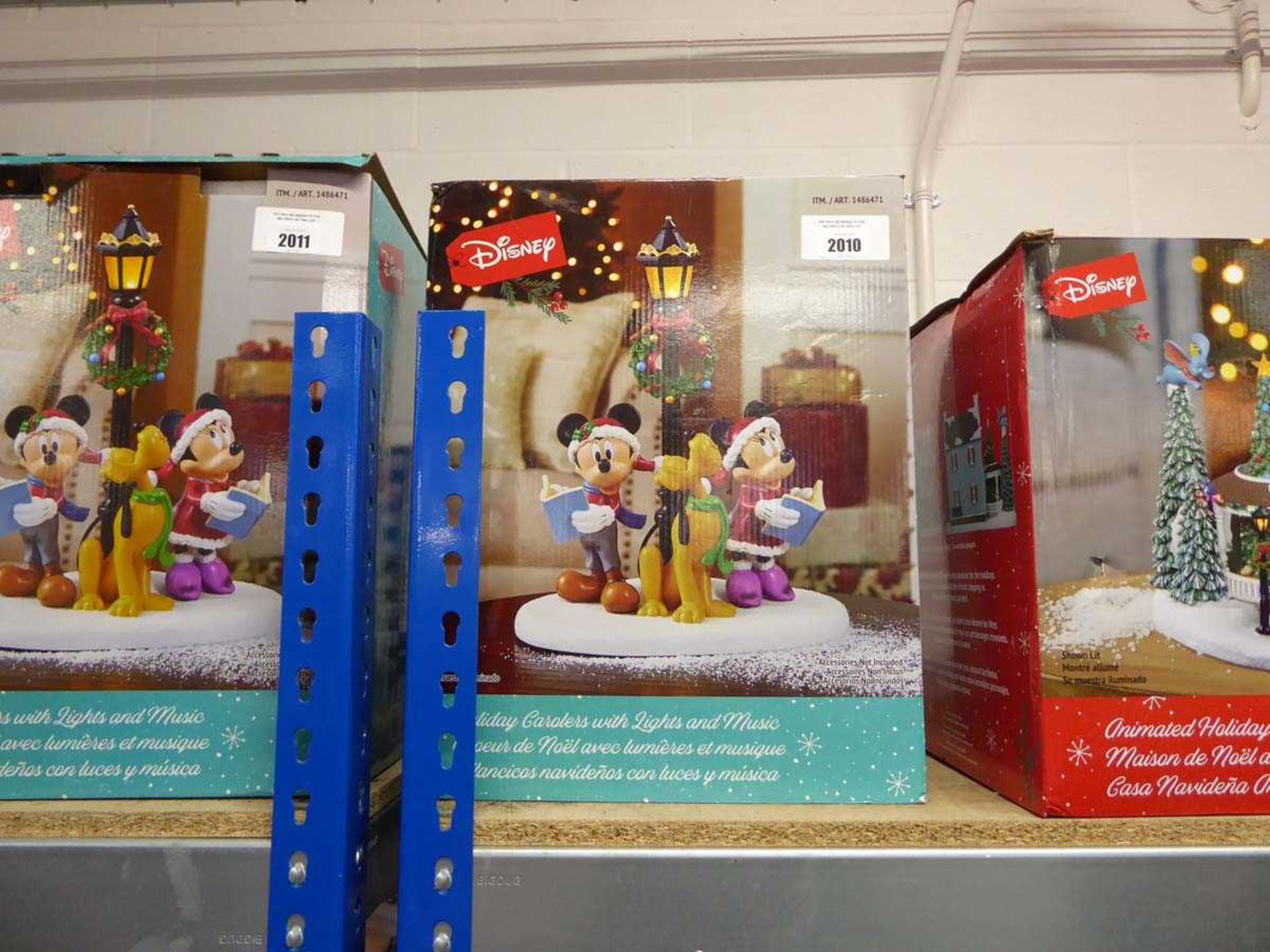 +VAT Boxed Disney Holiday Carolers set