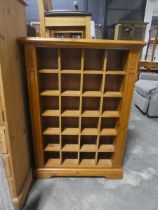 Pine free standing storage unit