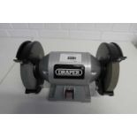 +VAT Draper 240v double ended bench grinder