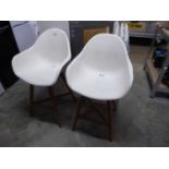 Pair of Ikea high top bar stools