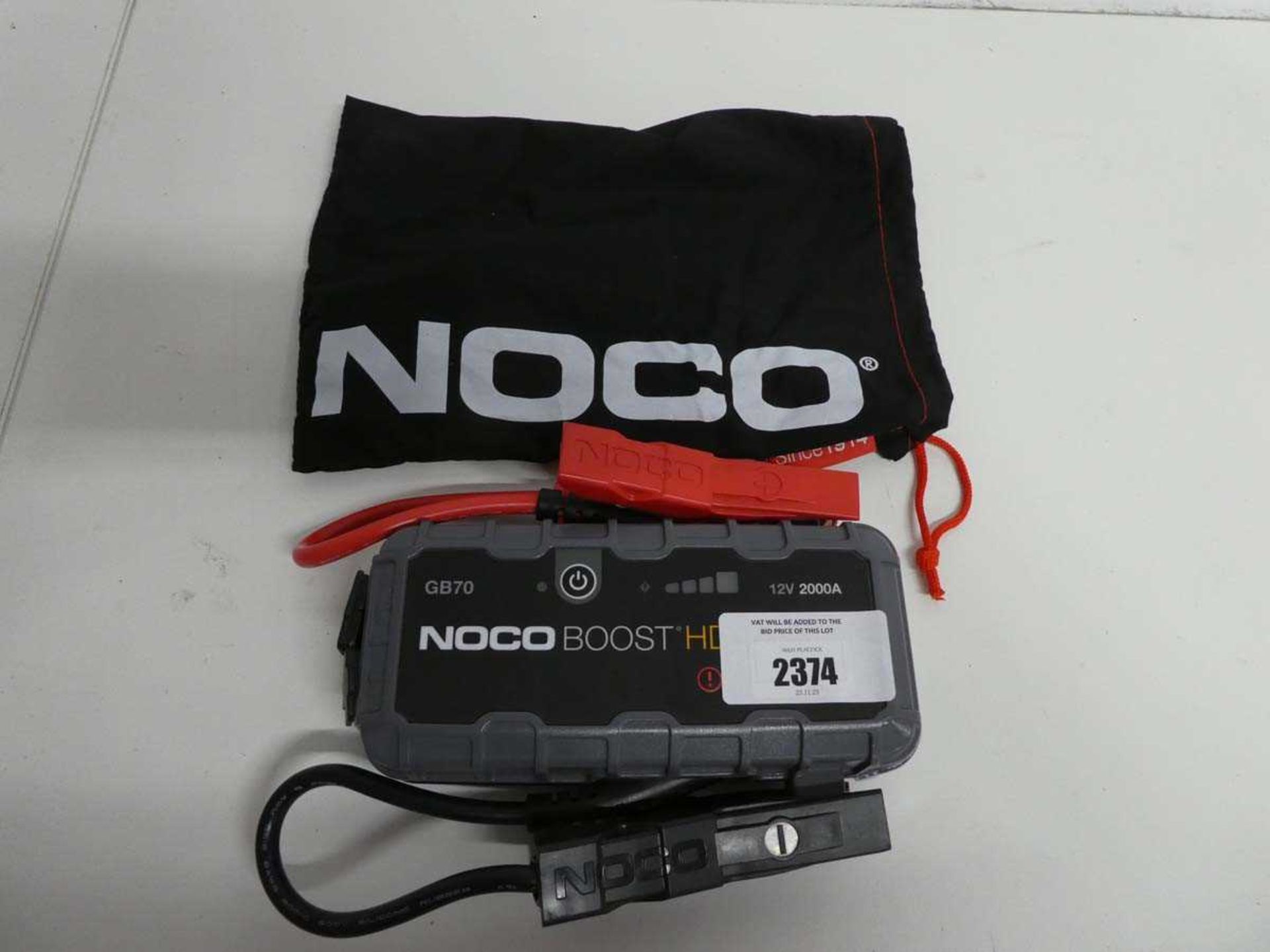 +VAT NOCO Boost HD GB70 12v jump starter